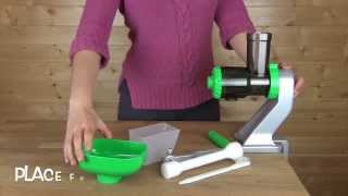 ZStar Manual Wheatgrass Juicer Product Overview [upl. by Alfonso892]