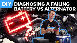 Car Electrical Systems Explained  How To Diagnose A Failing Alternator vs A Failing Battery [upl. by Kirby]