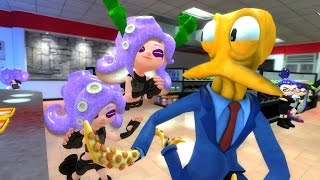 Octoling Handsome Catch Splatoon x Octodad GMOD [upl. by Hicks]