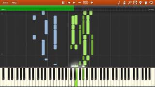 F Chopin  Étude Op 10 No 3 quotTristessequot Synthesia Piano Tutorial [upl. by Hamian]