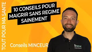 Comment perdre du poids sans régime et sainement [upl. by Ambur759]