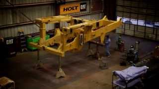 HOLT CAT 777D Rebuild Timelapse [upl. by Innad]