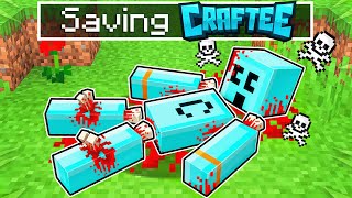 Saving CRAFTEE in Minecraft [upl. by Neumeyer]