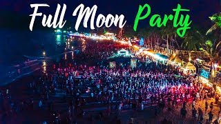 FULL MOON PARTY Koh Phangan [upl. by Anaidni98]