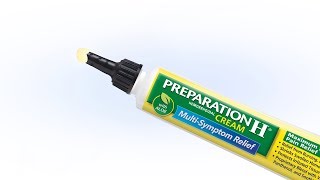 How to Apply PREPARATION H® Maximum Strength Pain Relief Cream [upl. by Alley]