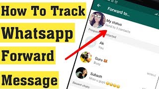 How to Track Whatsapp Forwarded Message Trick On Android Device 2020 [upl. by Horodko]