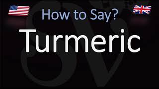 How to Pronounce Turmeric CORRECTLY [upl. by Ehsom]