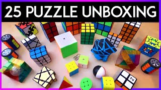 25 PUZZLE MASSIVE UNBOXING 😱😱😱 [upl. by Nap]