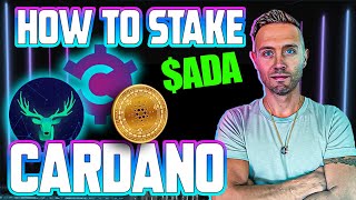 Cardano STAKING Is Simple HOW TO Stake Your ADA Tutorial [upl. by Uehttam]