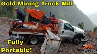 Complete Gold Mining Plant Fully Portable On A Truck [upl. by Attlee]