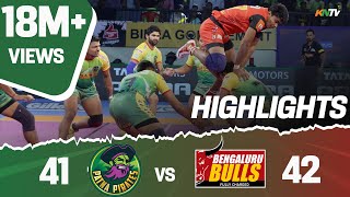 Pro Kabaddi 2018 Highlights  Patna Pirates vs Bengaluru Bulls  Pawan Sehrawat 14 Raid Points [upl. by Gina]