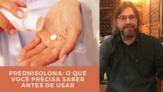 Prednisolona para que serve riscos e informações importantes antes de usar [upl. by Haskel]