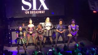 quotGet Downquot – SIX on Broadway Launch Party Performance [upl. by Ttenaej]