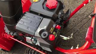 Start your TroyBilt Storm 2410 SnowBlower [upl. by Ellered741]