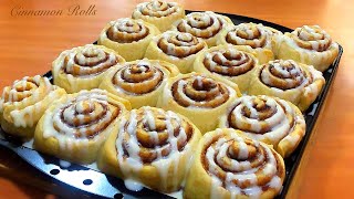 CINNAMON ROLLS Easy Recipe [upl. by Zoha]