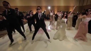 Uptown Funk Lapira Wedding Party Dance [upl. by Refannej]