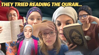 Western Women are Accepting Islam after Reading the Quran [upl. by Christiano]