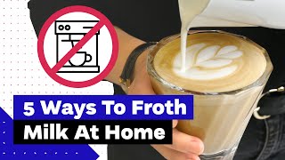 How To Froth Milk At Home Best Milk Frothers Review [upl. by Arnie]