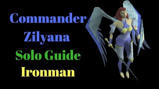 OSRS  Commander Zilyana Solo Guide for Ironmen [upl. by Adiaj]