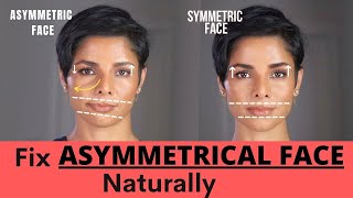 You Can FIX ASYMMETRICAL FACE NATURALLY by making these 5 CHANGES [upl. by Airdnoed]