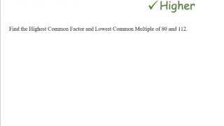 HCF and LCM using Venn Diagrams  Foundation and Higher GCSE  JaggersMaths [upl. by Scibert]