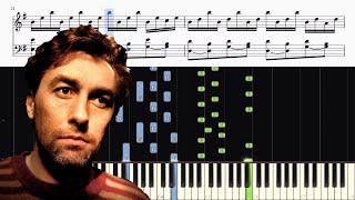 Yann Tiersen  Comptine dun autre été Amélie  Piano Tutorial  SHEETS [upl. by Eornom]