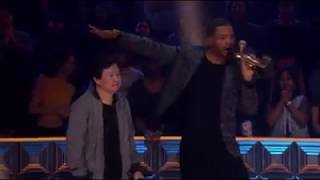 Ken Jeong Vs Shaq Drop the Mic Hilarious Rap [upl. by Dudley103]