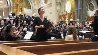 Mozart K339  Laudate Dominum  Sierra Marcy Soprano 2015 [upl. by Helen]