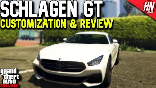 Benefactor Schlagen GT Customization amp Review  GTA Online [upl. by Nwatna]