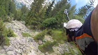 GoPro Graham Dickinsons Insane Wingsuit Flight  Front Helmet Cam 2 of 3 [upl. by Annocahs]