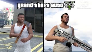 GTA 5  How to unlock the Railgun and Hatchet PS4 amp Xbox One [upl. by Ynetruoc54]