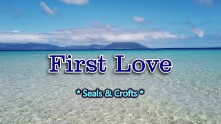 First Love  KARAOKE VERSION  as popularized by Seals amp Crofts [upl. by Willy306]