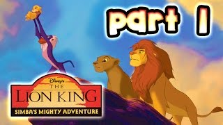 The Lion King Simbas Mighty Adventure PS1 Walkthrough Part 1  Pride Rock [upl. by Steep]