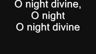 O Holy Night LYRICS [upl. by Pelaga]