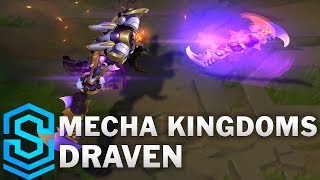 Mecha Kingdoms Draven Skin Spotlight  League of Legends [upl. by Tyrone]