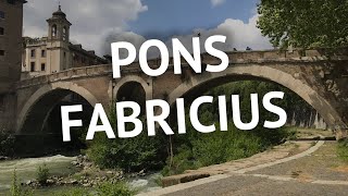 Pons Fabricius Ancient Romes Oldest Bridge Still standing [upl. by Fita403]