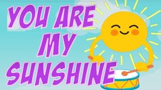 🌞🌞 You Are My Sunshine  song with lyrics happysongs lovesongs [upl. by Gib]