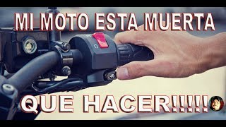 se le apago todo a mi moto y no arranca resuelto [upl. by Eimia659]