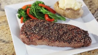 Cooking with Omaha Steaks The Strip [upl. by Ikkim]