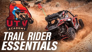 UTV Trail Rider Essentials  UTV Academy [upl. by Aneehs]