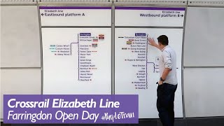 Elizabeth Line  Farringdon Station Open Day [upl. by Sullivan339]