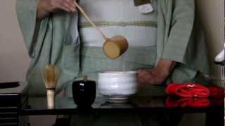 Traditional Japanese Tea Ceremony [upl. by Norrabal]