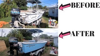 Amazing Boat Restoration Must See [upl. by Bostow]