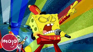 Top 10 Greatest SpongeBob SquarePants Songs [upl. by Eissim973]