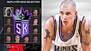 JASON WILLIAMS FACE CREATION IN NBA 2K23 [upl. by Seumas]