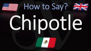 How to Pronounce Chipotle CORRECTLY Mexican Grill Pronunciation [upl. by Johann716]