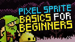 10 Minute Pixel Sprite TUTORIAL for COMPLETE BEGINNERS [upl. by Neisa]