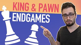 EASY CHESS ENDGAMES King amp Pawns [upl. by Annaiel]