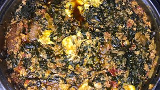 HOW I PREPARE KONTOMIRE STEW  GHANA PALAVA SAUCE [upl. by Akimyt294]