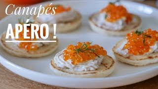 8 ASSORTIMENTS DE CANAPÉS APÉRO DINATOIRE TRÈS FACILE [upl. by Lessig]